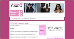 Desktop Screenshot of missteennorthcalgary.com